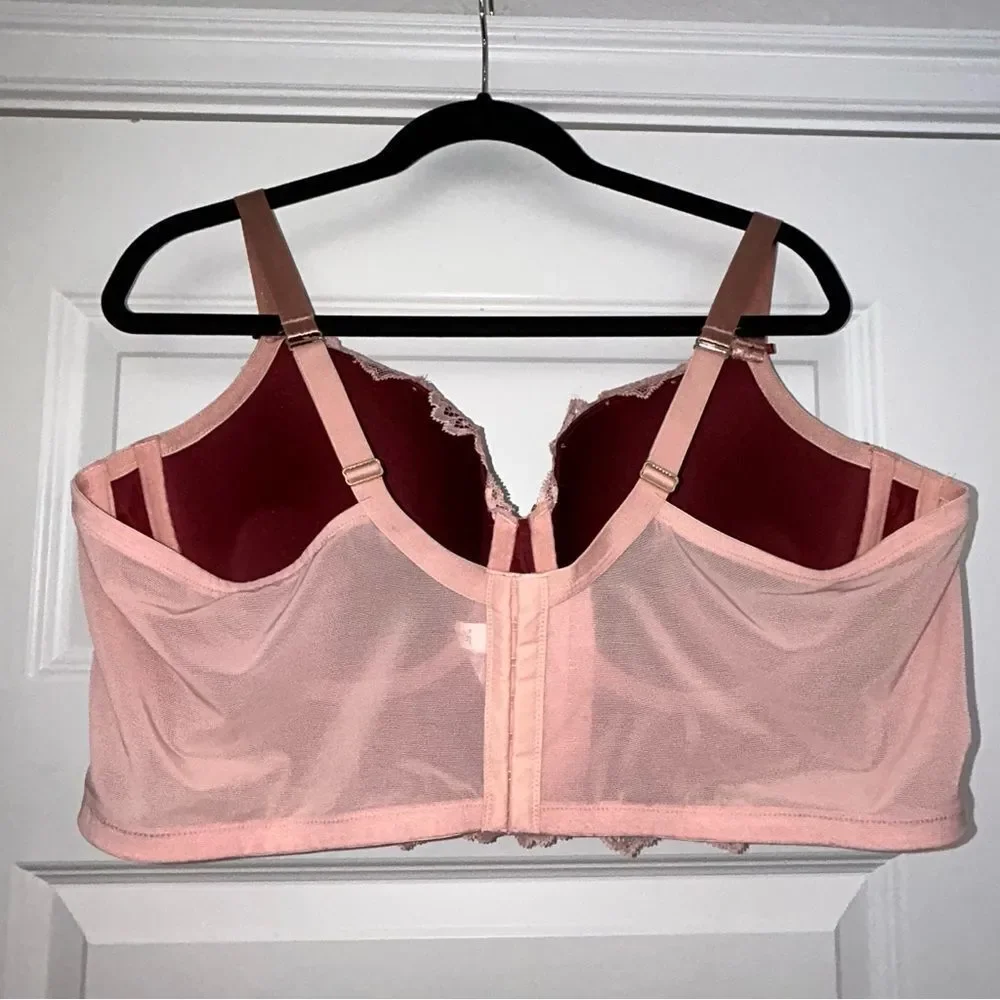 Cacique Lace Underwire Boost Balconette Bra